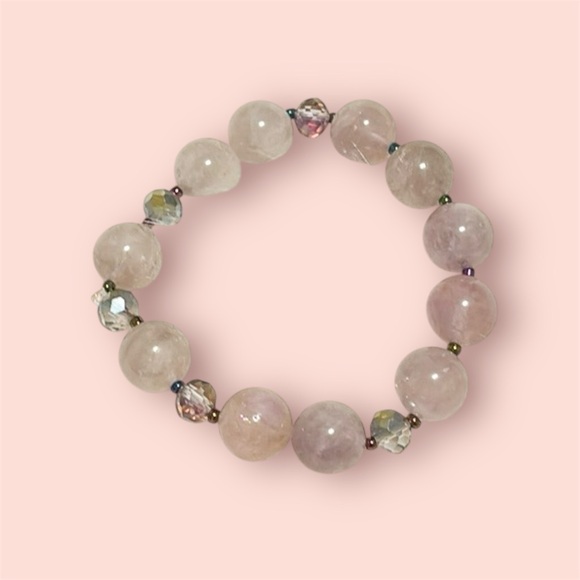 J29 - Rose Quartz Bracelet - Picture 1 of 1